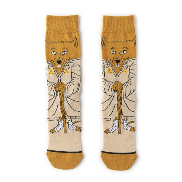 Male Cotton Animation Men'S Women'S Cartoon Socks Men'S Socks Medium Stockings Combed Cotton Socks-5Prs - Image 8