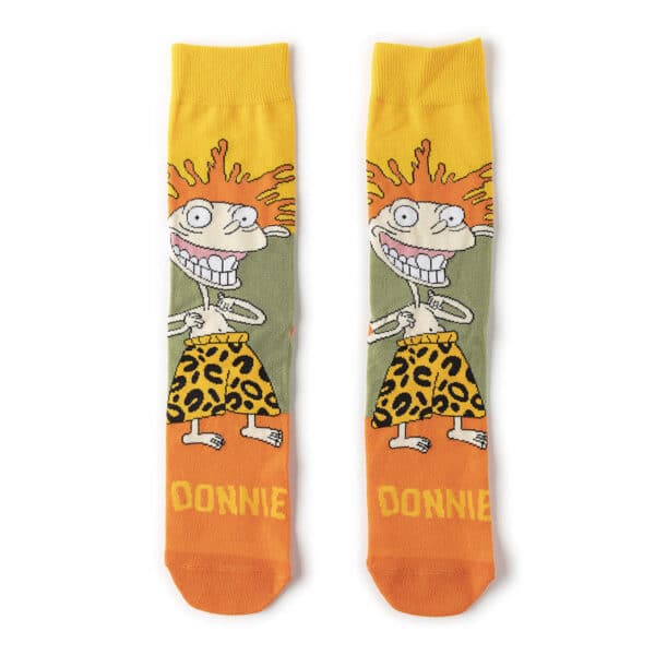 Medium Tube Personalized Animation Cartoon Comic Socks Male And Female Skateboard Cotton Socks-5Prs - Image 10