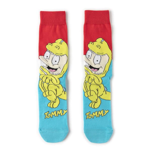 Medium Tube Personalized Animation Cartoon Comic Socks Male And Female Skateboard Cotton Socks-5Prs - Image 14