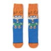 Medium Tube Personalized Animation Cartoon Comic Socks Male and Female Skateboard Cotton Socks-5PRS - A455, One Size Fits All