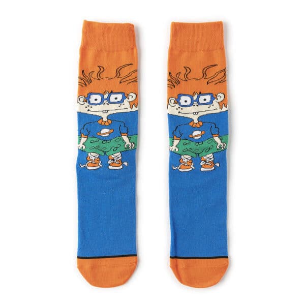 Medium Tube Personalized Animation Cartoon Comic Socks Male And Female Skateboard Cotton Socks-5Prs - Image 7