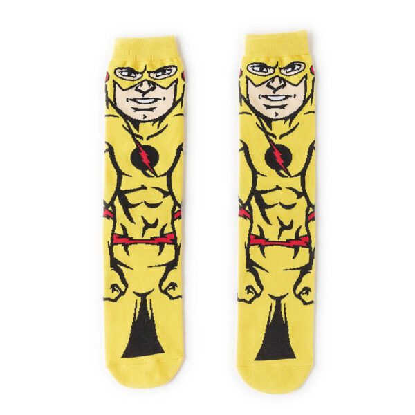 Male Cotton Cartoon Female Pattern Medium Tube Animation Socks Personalized Ins Trendy Cotton Socks-5Prs - Image 9