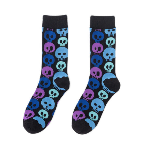 Casual Four-Season Socks Men'S Tiger Cartoon Socks Cotton Tube Socks Women'S Leopard Print Animal Socks-5Prs - Image 7