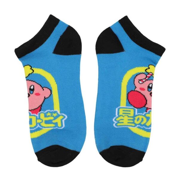 Female Wholesale Male Star Kirby Tide Socks Manufacturer Socks Cartoon Four Seasons Boat Socks Cute Cotton Short Socks-5Prs - Image 9