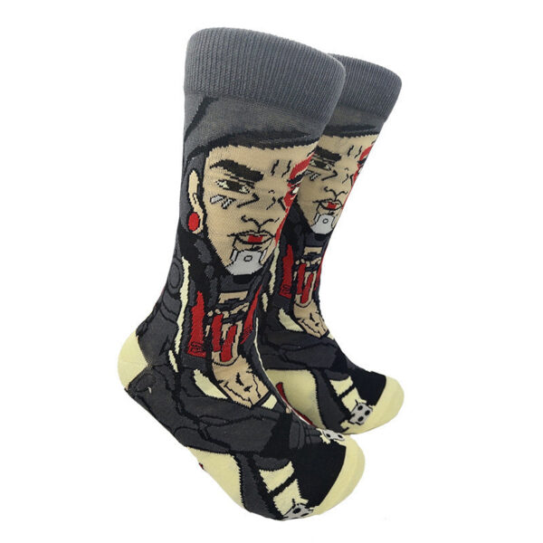 Medium Tube Socks Men'S And Women'S Trendy Brand Stockings Personalized European And American Men'S And Women'S Socks Sports Skateboard Socks - Image 59