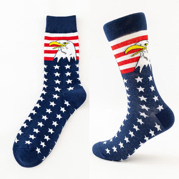 Men'S Socks Large Size Stockings Large Cotton Socks Large Medium Tube Sports Socks-5Prs - Image 6