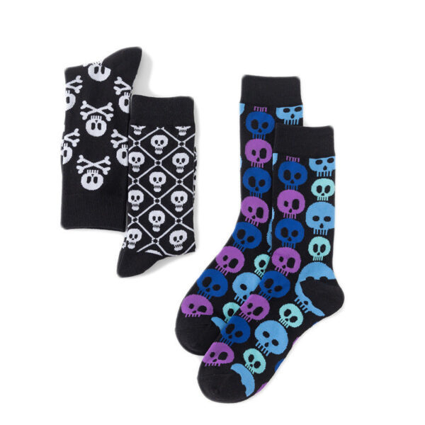 Casual Four-Season Socks Men'S Tiger Cartoon Socks Cotton Tube Socks Women'S Leopard Print Animal Socks-5Prs - Image 4