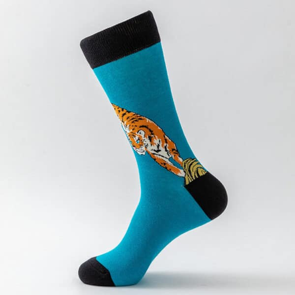 Men'S Socks Large Size Stockings Large Cotton Socks Large Medium Tube Sports Socks-5Prs - Image 29