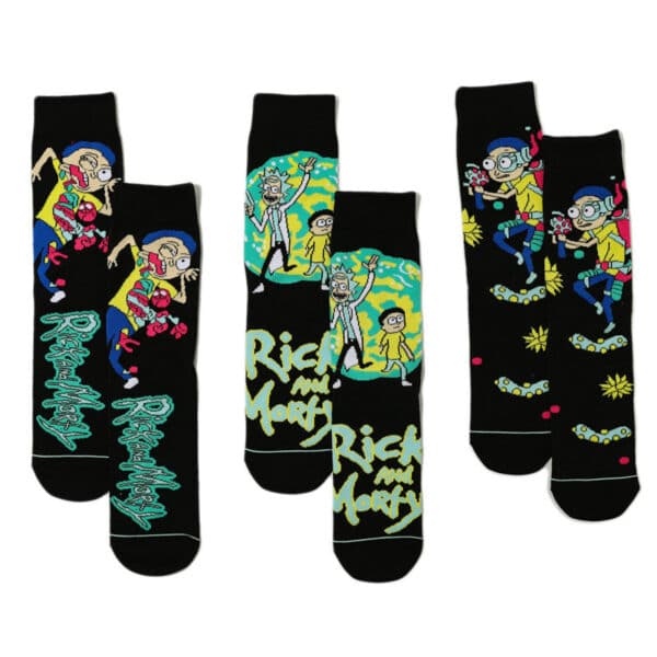 Men'S Cotton Socks And Women'S Animation Medium Tube Men'S Socks Wholesale Medium Tube Couple Socks-5Prs - Image 4
