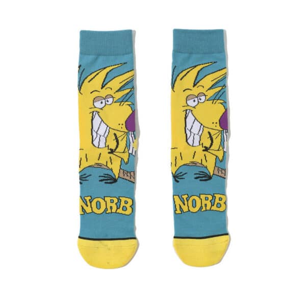 Male Parasite Cartoon Tide Socks Women'S Medium Tube Men'S Sponge Socks Long Tube Cotton Animation Socks-5Prs - Image 10