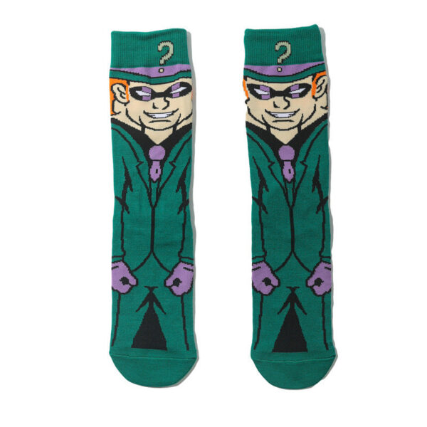 Cotton Men'S Medium Tube Cartoon Sock Anime Women'S Movie Socks Daredevil Socks Long Tube Tide Socks-5Prs - Image 11