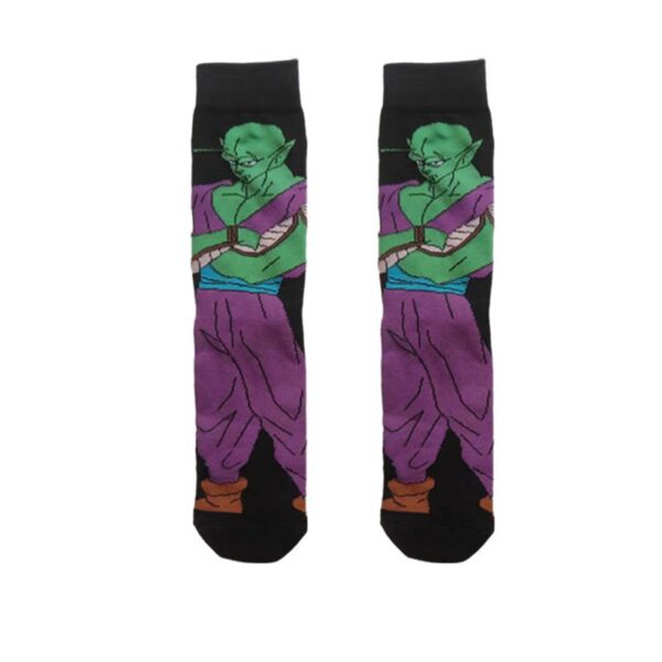 Men'S Dragon Ball Cotton Long Tube Tide Socks Four Seasons Medium Tube Women'S Animation Animation Men'S Socks-5Prs - Image 11