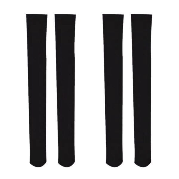 Super Long Velvet Thigh Socks Over Knee Socks Silicone Non-Slip Knee Socks Cover Root Winter Warm Flesh-Colored High-Tube Stockings - Image 5