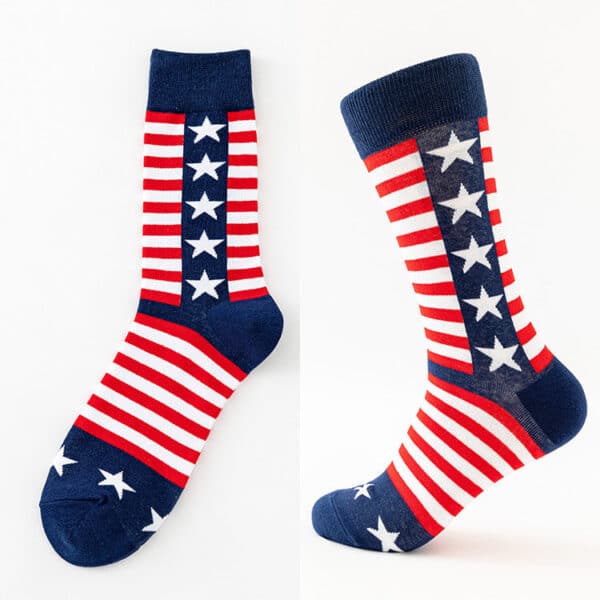 Men'S Socks Large Size Stockings Large Cotton Socks Large Medium Tube Sports Socks-5Prs - Image 9