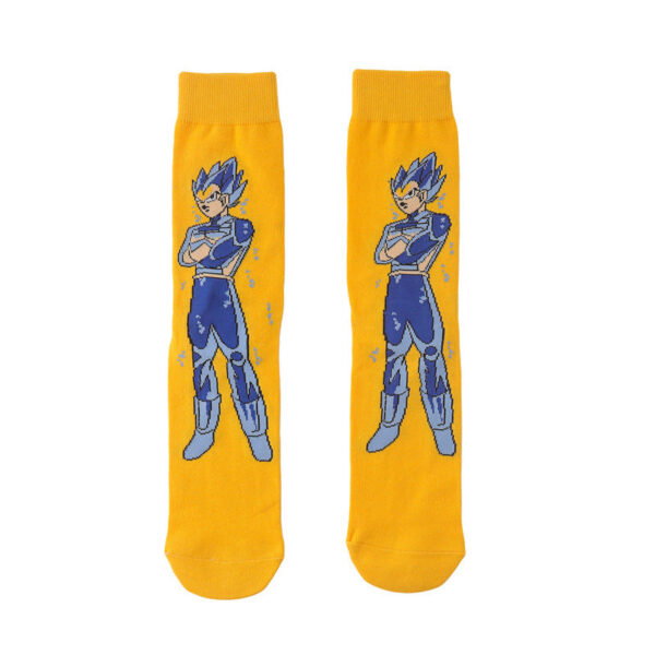 Men'S Dragon Ball Socks Animation Movie Medium Tube Cotton Socks Cartoon Women'S Stockings Men'S Socks Trend Cotton Socks-5Prs - Image 7