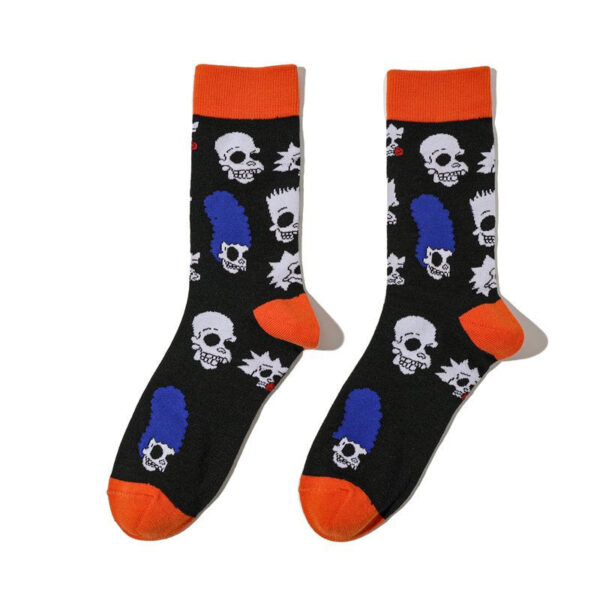 Socks Men'S Cotton Tide Socks Wholesale Casual Ins Wholesale Socks-5Prs - Image 35