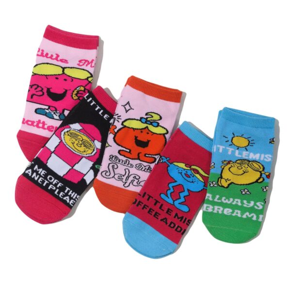Female Cotton Animation Cartoon Men'S Boat Socks Short Cotton Socks Comic  Personalized Animation Cute Sock-5Prs - Image 2