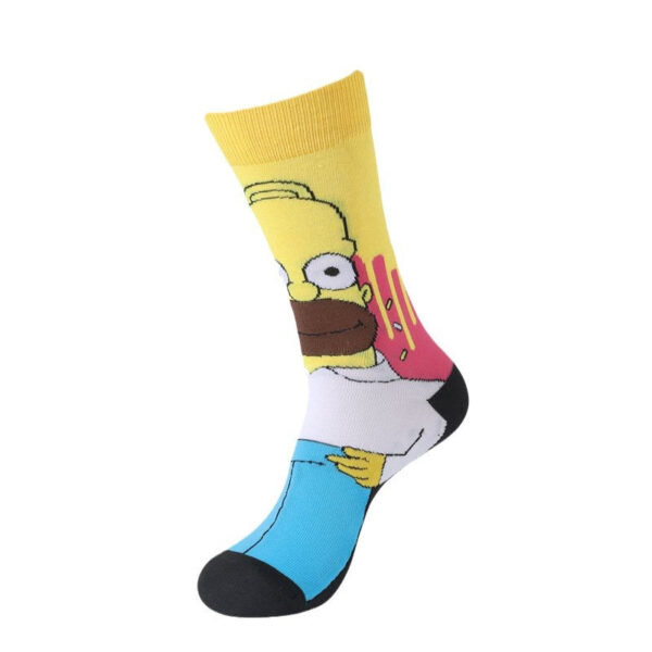 Socks Men'S Cotton Tide Socks Wholesale Casual Ins Wholesale Socks-5Prs - Image 5