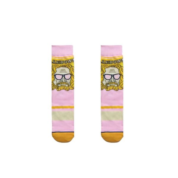 Casual Men'S Cotton Socks, Four Seasons Women'S Animation Tide Socks-5Prs - Image 6