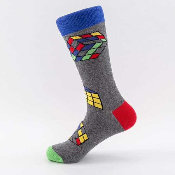 Men'S Socks Large Size Stockings Large Cotton Socks Large Medium Tube Sports Socks-5Prs - Image 43