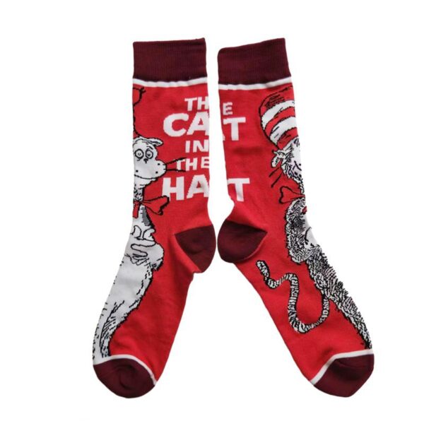 Christmas Cotton Men'S Four Seasons Cartoon Tide Socks Men'S Socks Animal Socks-5Prs - Image 6