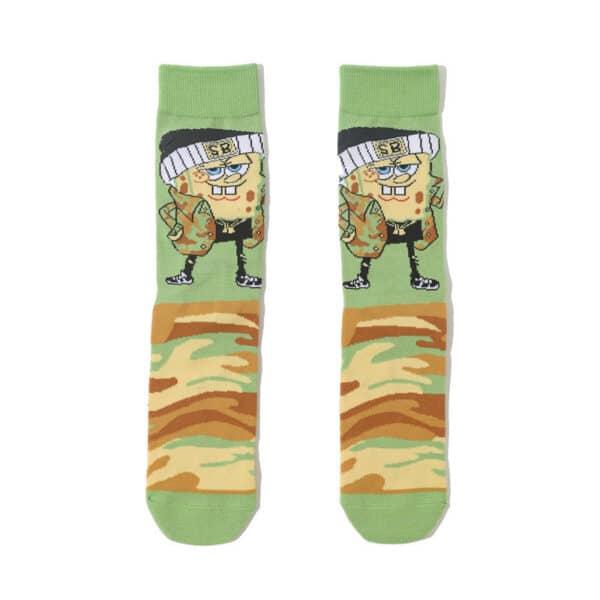 Male Parasite Cartoon Tide Socks Women'S Medium Tube Men'S Sponge Socks Long Tube Cotton Animation Socks-5Prs - Image 14
