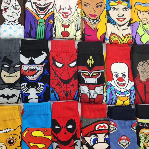Medium Tube Socks Men'S And Women'S Trendy Brand Stockings Personalized European And American Men'S And Women'S Socks Sports Skateboard Socks - Image 2