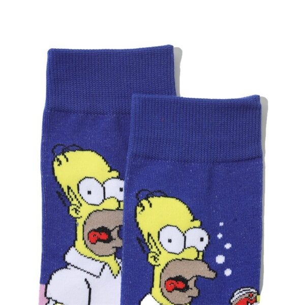 Socks Men'S Cotton Tide Socks Wholesale Casual Ins Wholesale Socks-5Prs - Image 3