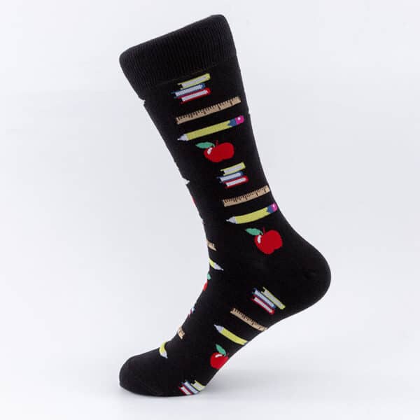 Men'S Socks Large Size Stockings Large Cotton Socks Large Medium Tube Sports Socks-5Prs - Image 36