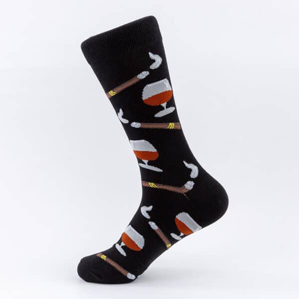 Men'S Socks Large Size Stockings Large Cotton Socks Large Medium Tube Sports Socks-5Prs - Image 38