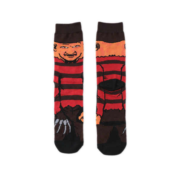 New Male Clown Medium Tube Cartoon Men'S Socks Female Animation Socks Personalized Trend Skateboard Socks-5Prs - Image 9