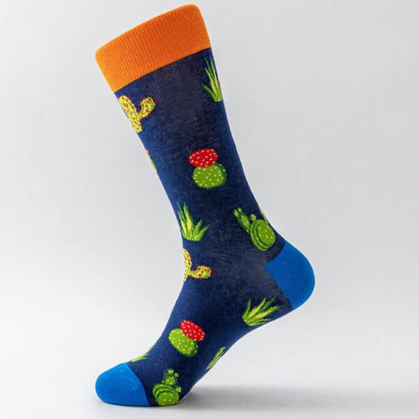 Men'S Socks Large Size Stockings Large Cotton Socks Large Medium Tube Sports Socks-5Prs - Image 27