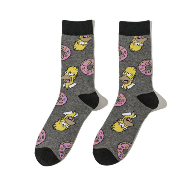 Socks Men'S Cotton Tide Socks Wholesale Casual Ins Wholesale Socks-5Prs - Image 36