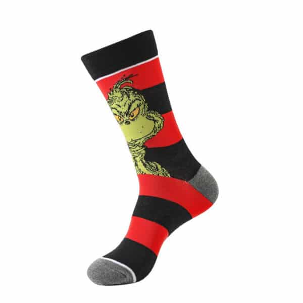Men'S Medium Tube Socks Wholesale Four Seasons Women'S Animation Women'S Cartoon Tide Men'S Socks-5Prs - Image 6