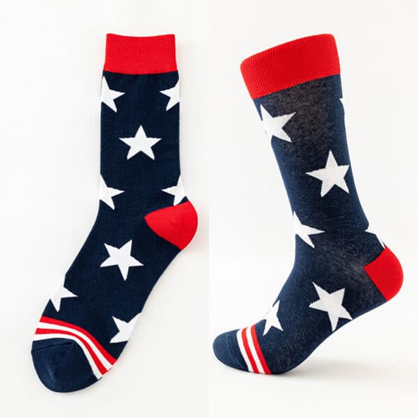 Men'S Socks Large Size Stockings Large Cotton Socks Large Medium Tube Sports Socks-5Prs - Image 7