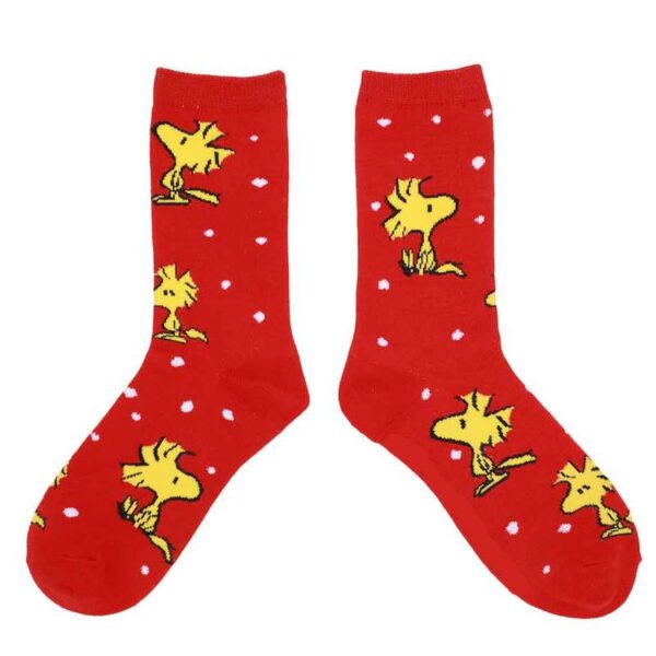 Cotton Christmas Anime Trendy Socks Men'S Socks Snoopy Women'S Mid-Tube Cotton Sleigh Gift Socks-5Prs - Image 9