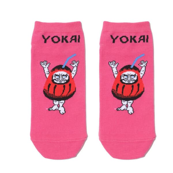 Male Japanese Monster Animation Socks Female Cotton Monster Story Sock Cartoon Personality Trend Boat Socks-5Prs - Image 8