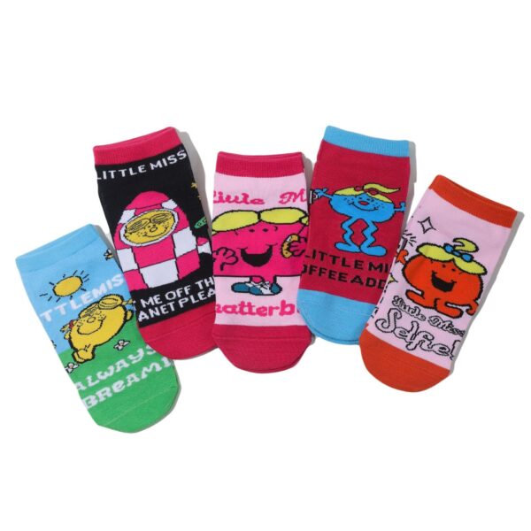 Female Cotton Animation Cartoon Men'S Boat Socks Short Cotton Socks Comic  Personalized Animation Cute Sock-5Prs - Image 3