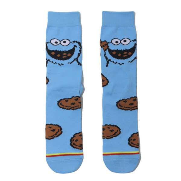 Wholesale Men'S Cartoon Socks Cotton Medium Tube Tide Socks Sesame Street Cute Women Ins Socks-5Prs - Image 10