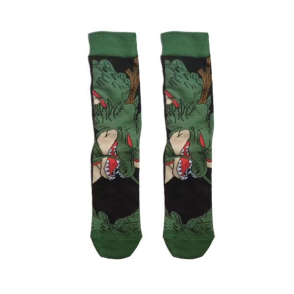 Men'S Dragon Ball Cotton Long Tube Tide Socks Four Seasons Medium Tube Women'S Animation Animation Men'S Socks-5Prs - Image 12