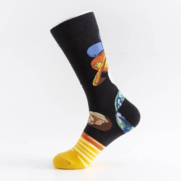 Men'S Socks Large Size Stockings Large Cotton Socks Large Medium Tube Sports Socks-5Prs - Image 24