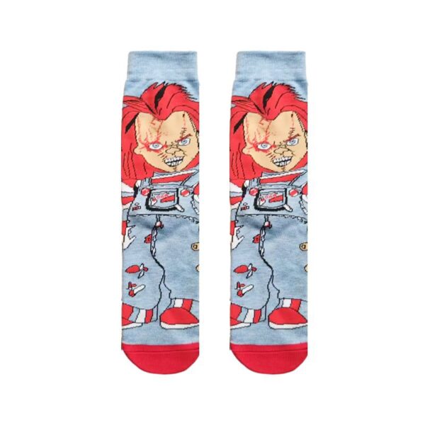Men'S Wholesale Four Seasons Animation Medium Tube Large Trendy Socks Men'S Women'S Creative Socks-5Prs - Image 6