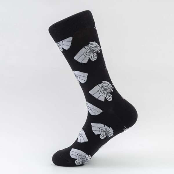 Men'S Socks Large Size Stockings Large Cotton Socks Large Medium Tube Sports Socks-5Prs - Image 18