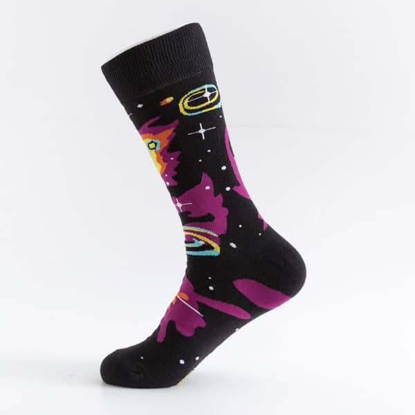 Men'S Socks Large Size Stockings Large Cotton Socks Large Medium Tube Sports Socks-5Prs - Image 22