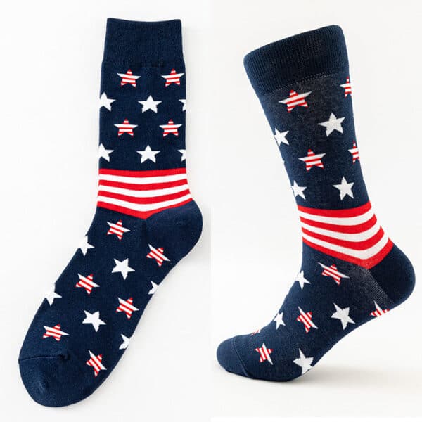 Men'S Socks Large Size Stockings Large Cotton Socks Large Medium Tube Sports Socks-5Prs - Image 11