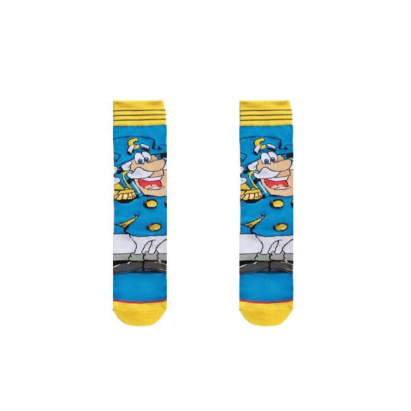 Casual Men'S Cotton Socks, Four Seasons Women'S Animation Tide Socks-5Prs - Image 7