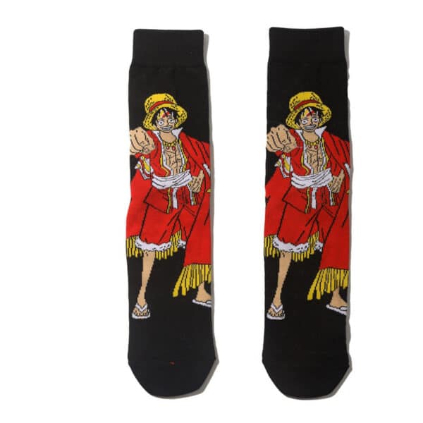 Men'S Wholesale Trendy Socks Female Animation Cartoon Cotton Socks Comic Male Medium Tube Pirate Socks-5Prs - Image 13