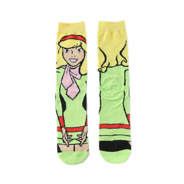 New Male Clown Medium Tube Cartoon Men'S Socks Female Animation Socks Personalized Trend Skateboard Socks-5Prs - Image 11