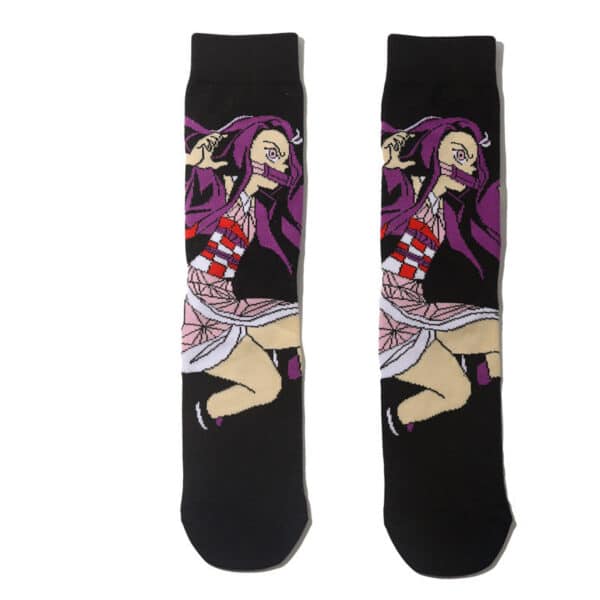 Men'S Wholesale Trendy Socks Female Animation Cartoon Cotton Socks Comic Male Medium Tube Pirate Socks-5Prs - Image 12