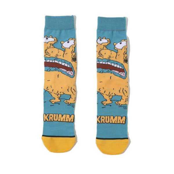 Male Parasite Cartoon Tide Socks Women'S Medium Tube Men'S Sponge Socks Long Tube Cotton Animation Socks-5Prs - Image 9